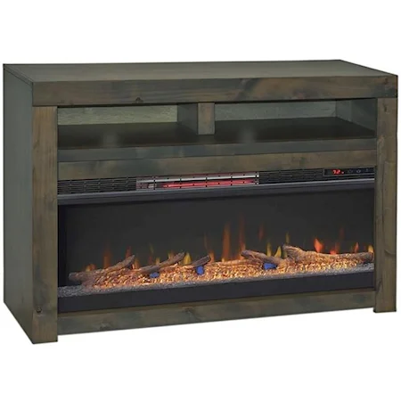 Contemporary 48" Fireplace TV Console